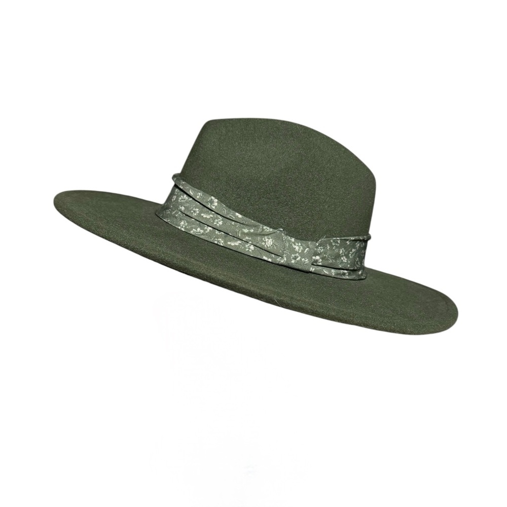 Elegant Green Women's Hat - Picture 3 of 9
